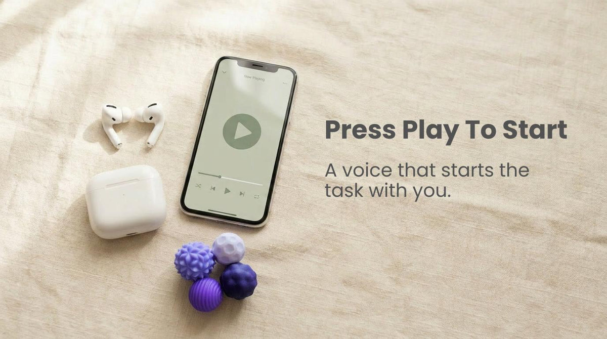 The 10-Minute Start — press play and start.