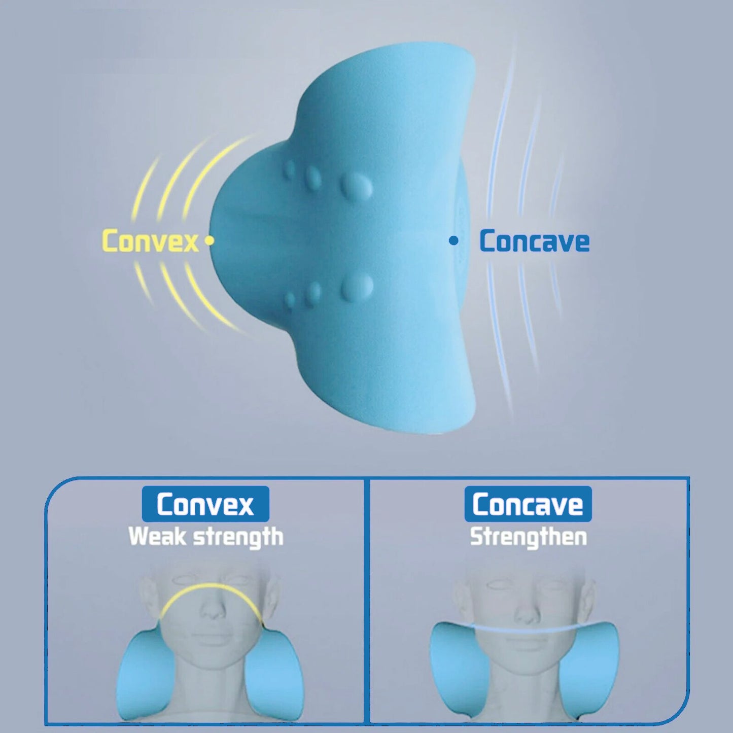 Civière cervicale – Soulagez la douleur et réalignez votre colonne vertébrale ! GARANTI.