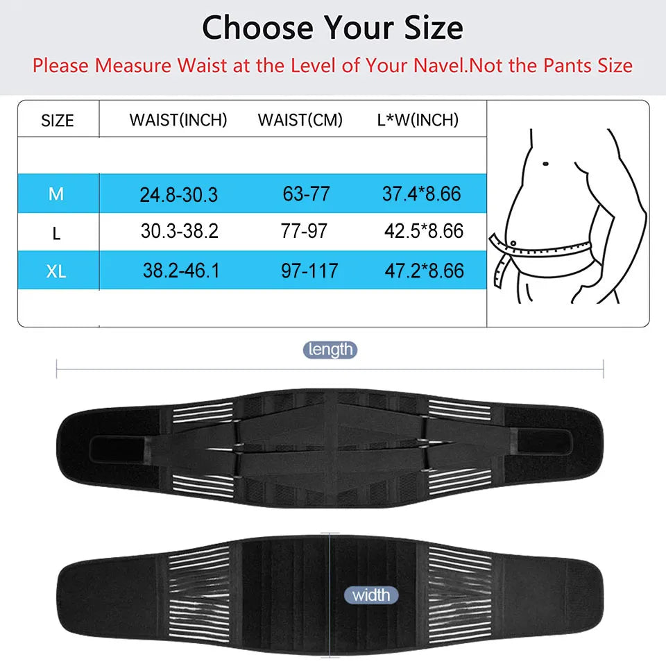 Anti-Skid Orthopedic Lumbar Support