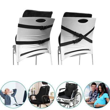 Cojín de asiento para soporte lumbar