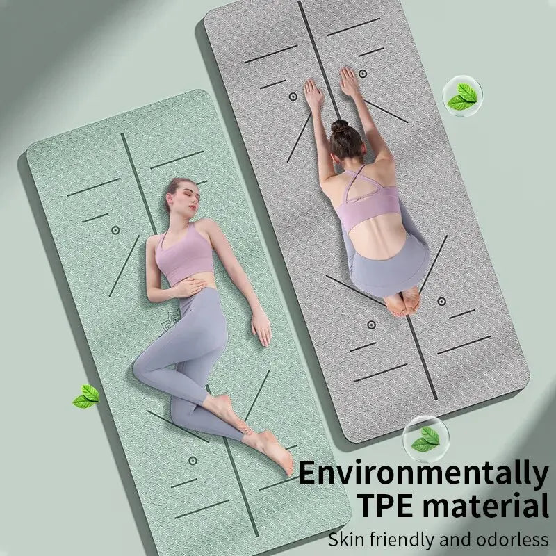 Tapis de fitness GreenFlow – Votre compagnon de fitness respectueux de l'environnement !